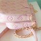 LV Multi Pochette Accessoires Monogram Empreinte Pink For Women, Women’s Handbags 9.4in/24cm LV M46093
