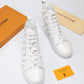 BL - LUV High BLnogram White Boot Sneaker