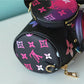 LV Papillon BB Bag Classic Monogram For Women 20cm Midnight Fuchsia LV M59860