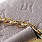 LV Marceau Monogram Empreinte Dove Gray For Women,  Shoulder And Crossbody Bags 9.6in/29.5cm LV M46199