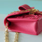 LV Mini Dauphine Monogram Fluo Pink For Women,  Shoulder And Crossbody Bags 18.5cm/7.3in LV M20747