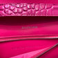 Balen Hourglass Handbag In Dark Pink, For Women,  Bags 9.8in/25cm