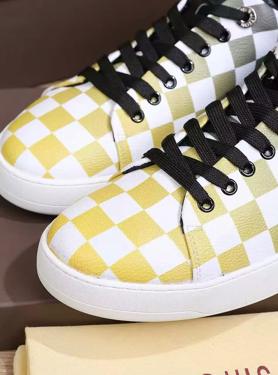 BL - LUV Black And Yellow Sneaker