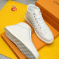 BL - LUV HIgh Top Metal White Sneaker