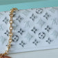 LV Dauphine East West Monogram White For Women,  Shoulder and Crossbody Bags 9.6in/24.5cm LV M20739