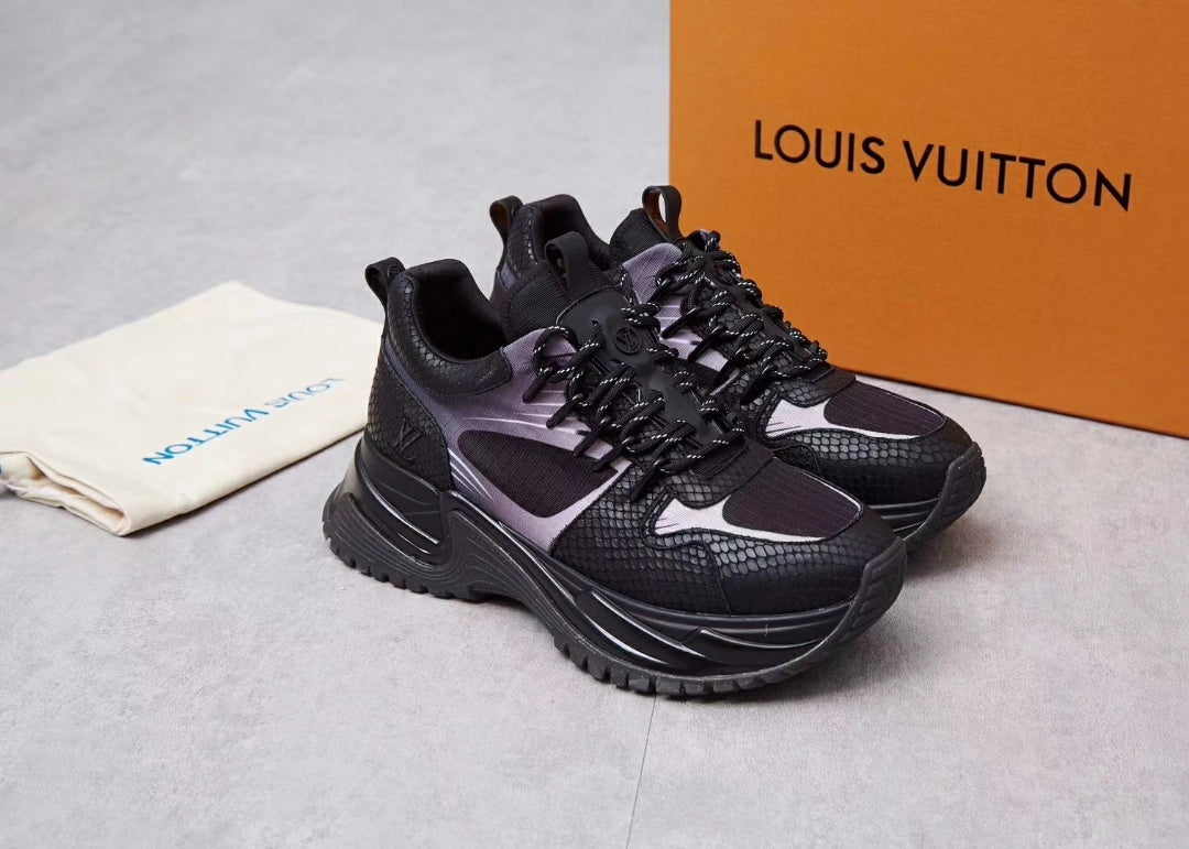 BL - LUV Run Away Brown Black Sneaker