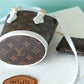 LV Nano Bucket Bag Monogram For Women Brown 6.7in/17cm LV M81489