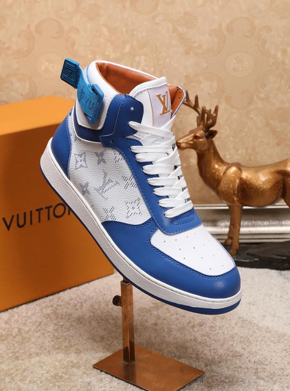 BL - LUV Rivoli High Blue Sneaker