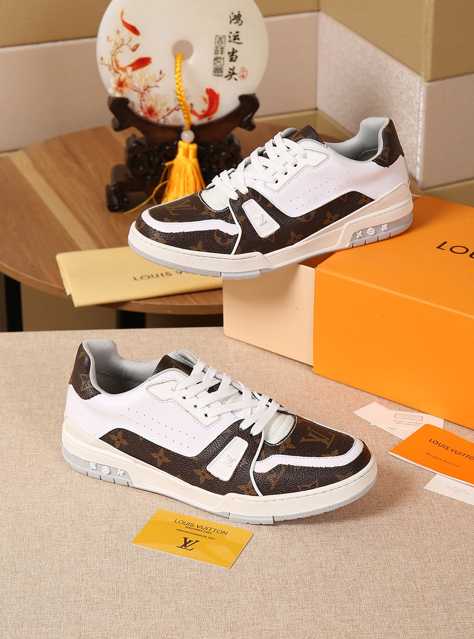 BL - LUV Brown White Sneaker