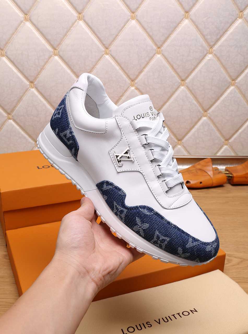 BL - LUV Beverly Hills Hours Blue White Sneaker