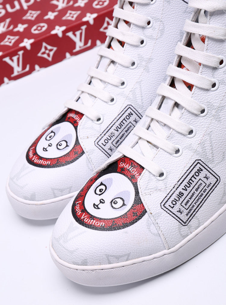 BL - LUV Stellar Trainer Boot White Sneaker