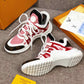 BL - LUV Archlight White Red Brown Sneaker