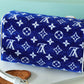 LV Speedy Bandouliere 20 PM Monogram Blue For Women,  Shoulder And Crossbody Bags 20.5cm/8.1in LV M20751