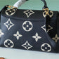 LV Madeleine MM Monogram Empreinte Black / Beige For Women,  Shoulder and Crossbody Bags 11.8in/30cm LV 