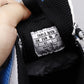 BL - Bla Triple S Black And White Blue Sneaker