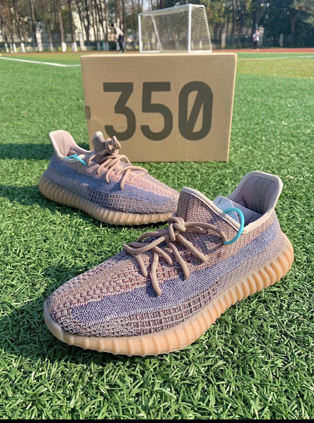 BL - Yzy 380 Blue Brown Sneaker