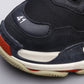 BL - Bla Triple S Black and Red Sneaker