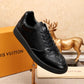 BL - LUV BLnogram Denim Black and White Sneaker