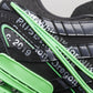 BL - OW x Rubber Dunk Black & Green