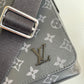 LV District PM Monogram Eclipse Canvas For Men, Bags, Shoulder And Crossbody Bags 9.8in/25cm LV M44000
