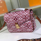 LV Since 1854 Pochette Metis Red For Women, Women’s Handbags, Shoulder And Crossbody Bags 9.8in/25cm LV
