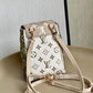 LV Tiny Backpack Monogram Empreinte Khaki For Women, WoBags 19cm LV M81351