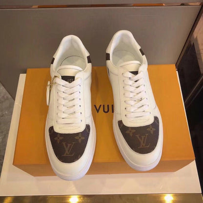 BL - LUV Rivoli Low Brown White Sneaker