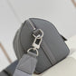 LV City Keepall Aerogram Grey For Men, Bags, Shoulder And Crossbody Bags 10.6in/27cm LV M59328