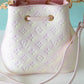 LV NeoNoe BB Monogram Empreinte Pink For Women,  Shoulder And Crossbody Bags 7.9in/20cm LV M46174