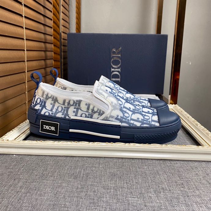 BL - DIR B23 Slip Blue LOW-TOP SNEAKER