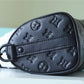 LV Nano Speedy Monogram Empreinte Black For Women, Women’s Bags, Shoulder And Crossbody Bags 6.3in/16cm LV 