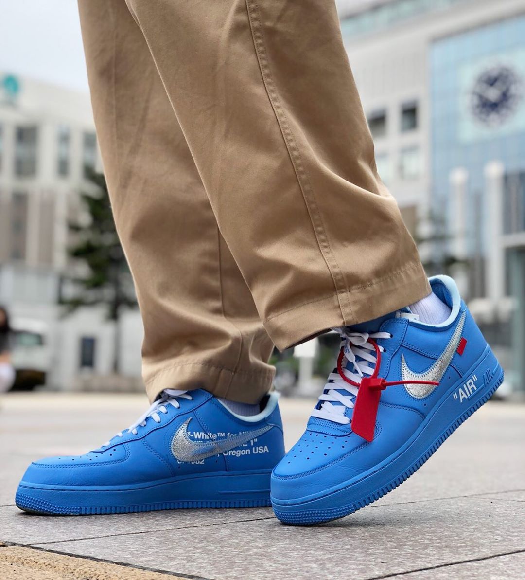 BL - AF1 North Carolina Blue