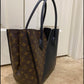 LV Kimono Tote Bag 25cm Monogram Canvas Spring/Summer Collection M41856, Noir