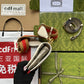 gg Blondie Mini Bag Brown And White For Women, Women&#8217;s Bags 8.7in/22cm gg