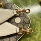 gg Blondie Mini Bag Brown And White For Women, Women&#8217;s Bags 8.7in/22cm gg