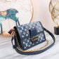 LV Dauphine MM Denim Jacquard Monogram Pattern Navy Blue For Women,  Shoulder And Crossbody Bags 9.8in/25cm LV M59631