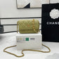ChanelMini Flap Bag Green For Women, Women&#8217;s Bags 7.5in/19cm