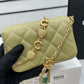 ChanelMini Flap Bag Green For Women, Women&#8217;s Bags 7.5in/19cm