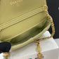 ChanelMini Flap Bag Green For Women, Women&#8217;s Bags 7.5in/19cm